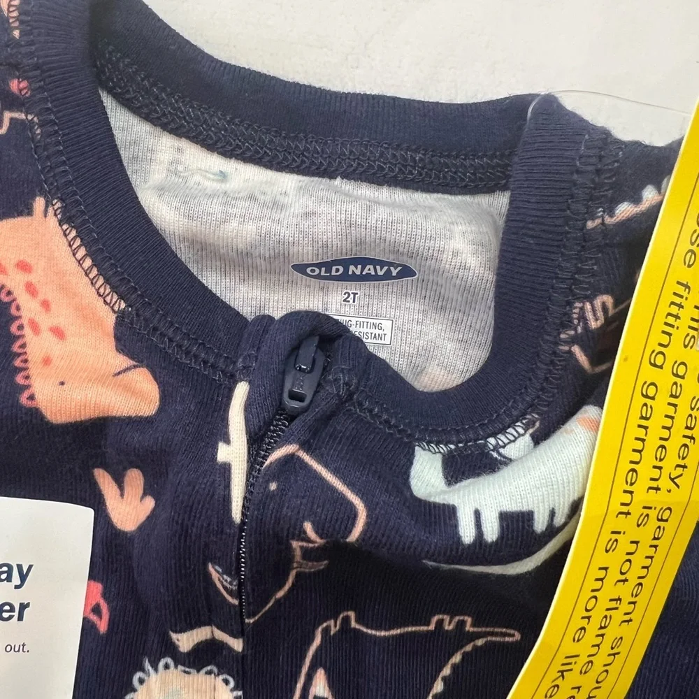 Old Navy Toddler Zip Pajamas